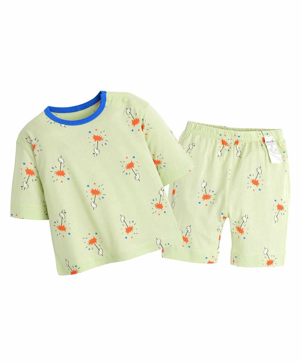 セットアップ】スパーク7分袖トップス＆パンツ | おしゃれな子供服