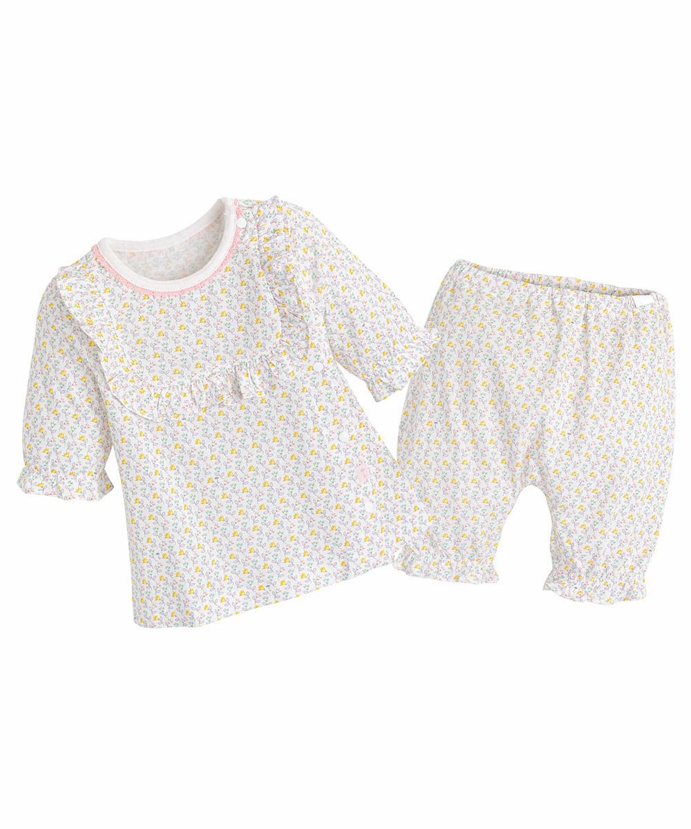 セットアップ】ゼゼフラワートップス&パンツ | おしゃれな子供服 セットアップ】ゼゼフラワートップス&パンツ | おしゃれな子供服