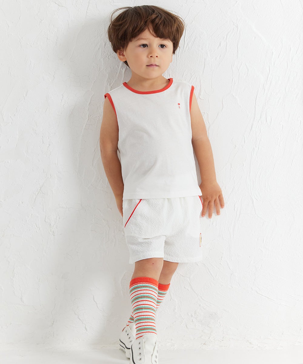 モデル身長：95cm　着用サイズ：100