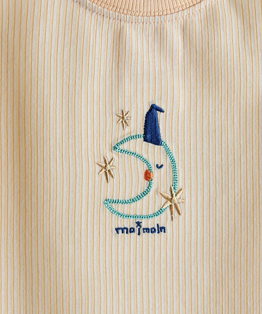 ムーンライトストライプ柄長袖Tシャツ | おしゃれな子供服 moimoln