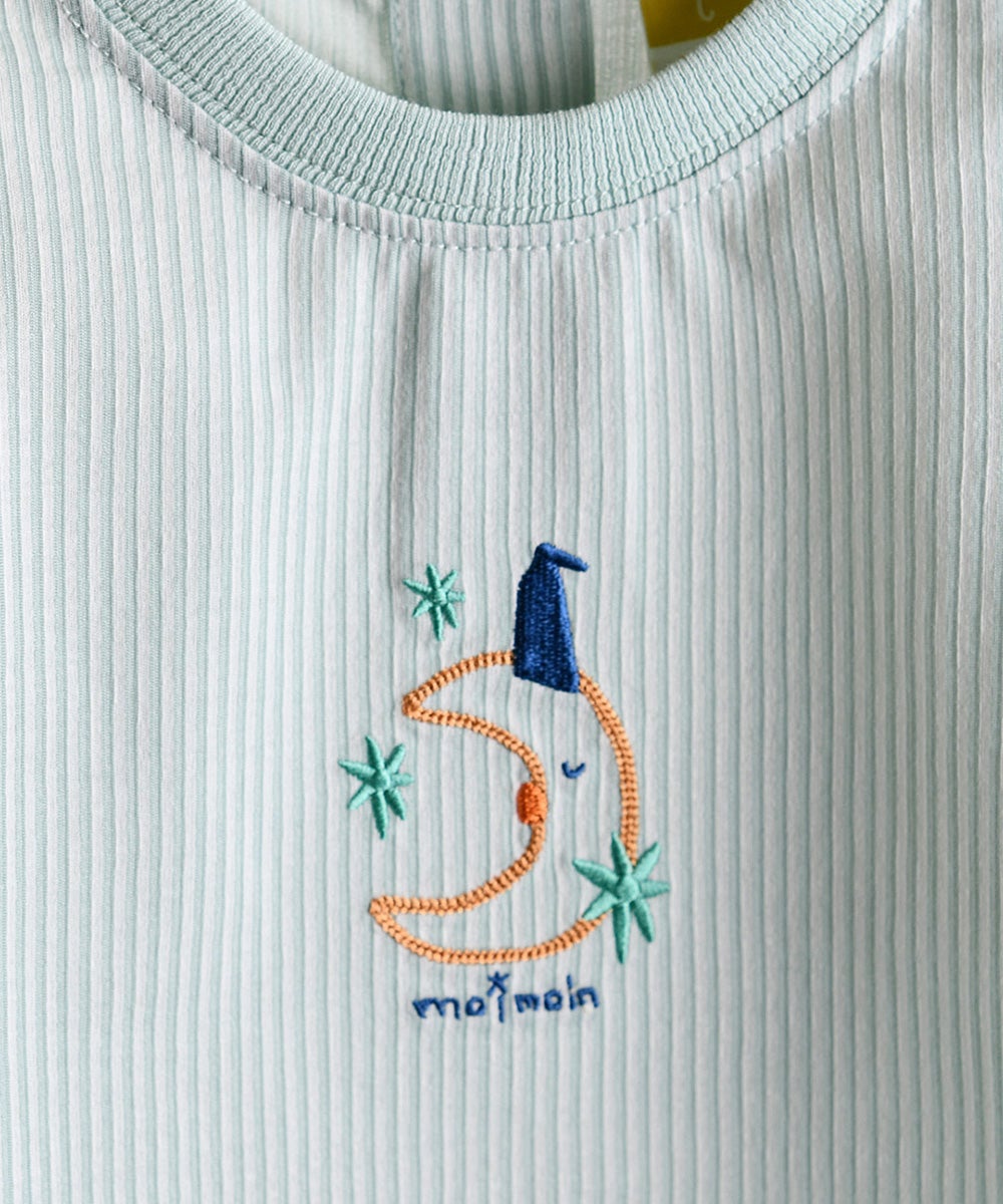 ムーンライトストライプ柄長袖Tシャツ | おしゃれな子供服 moimoln