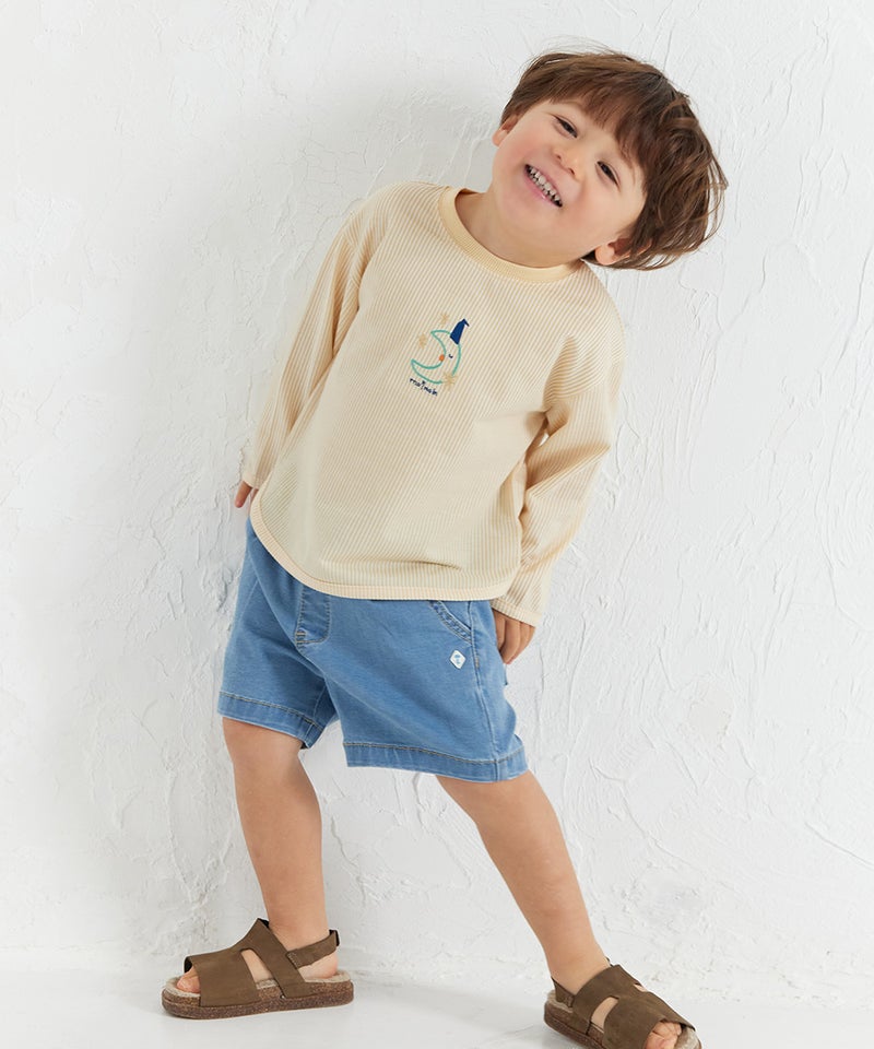 モデル身長：95cm　着用サイズ：100