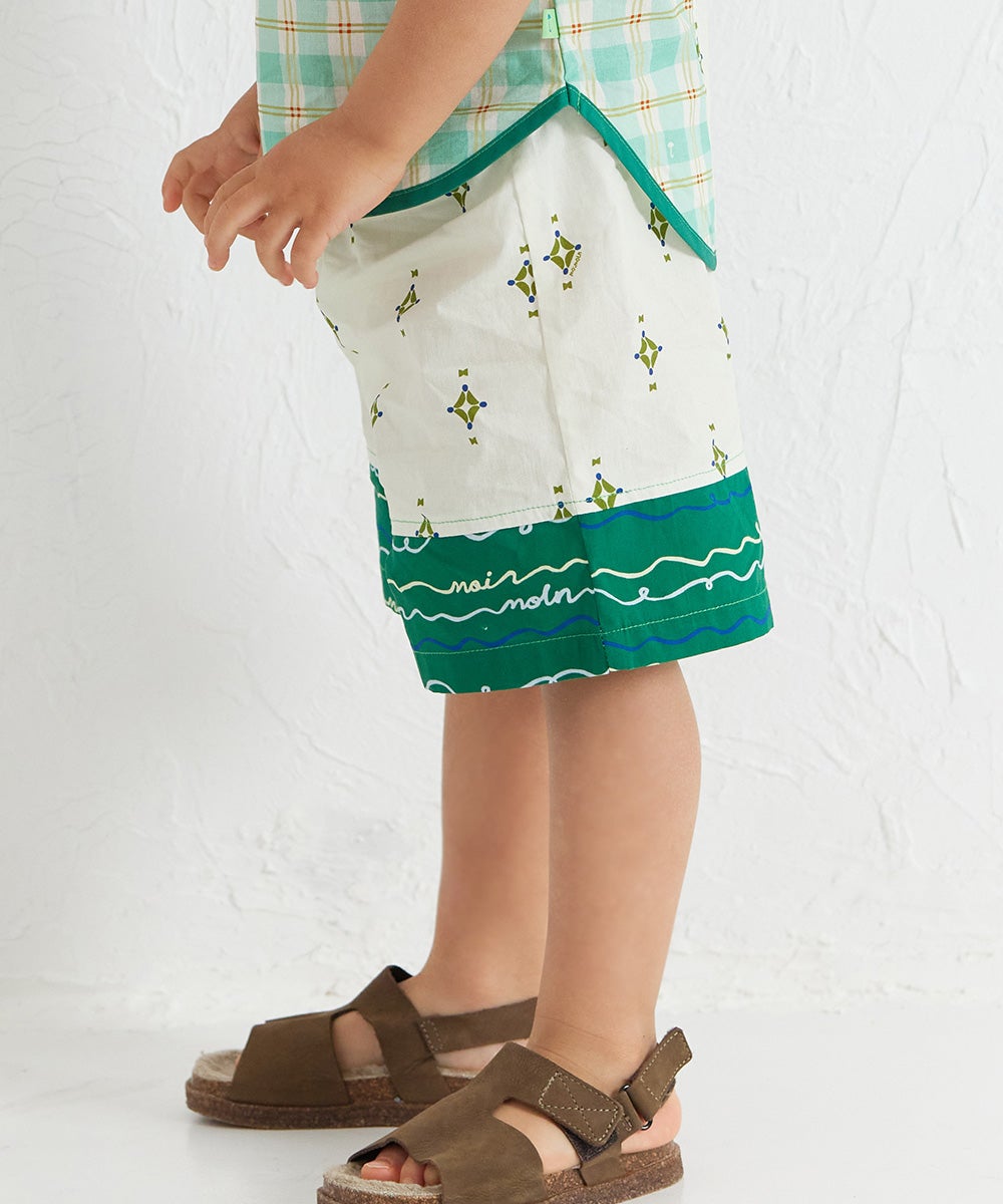 モデル身長：95cm　着用サイズ：100