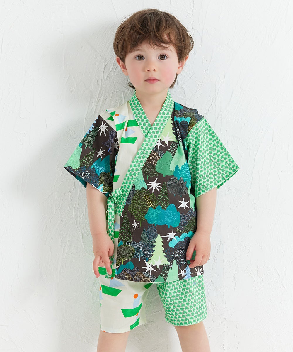 モデル身長：90cm　着用サイズ：100