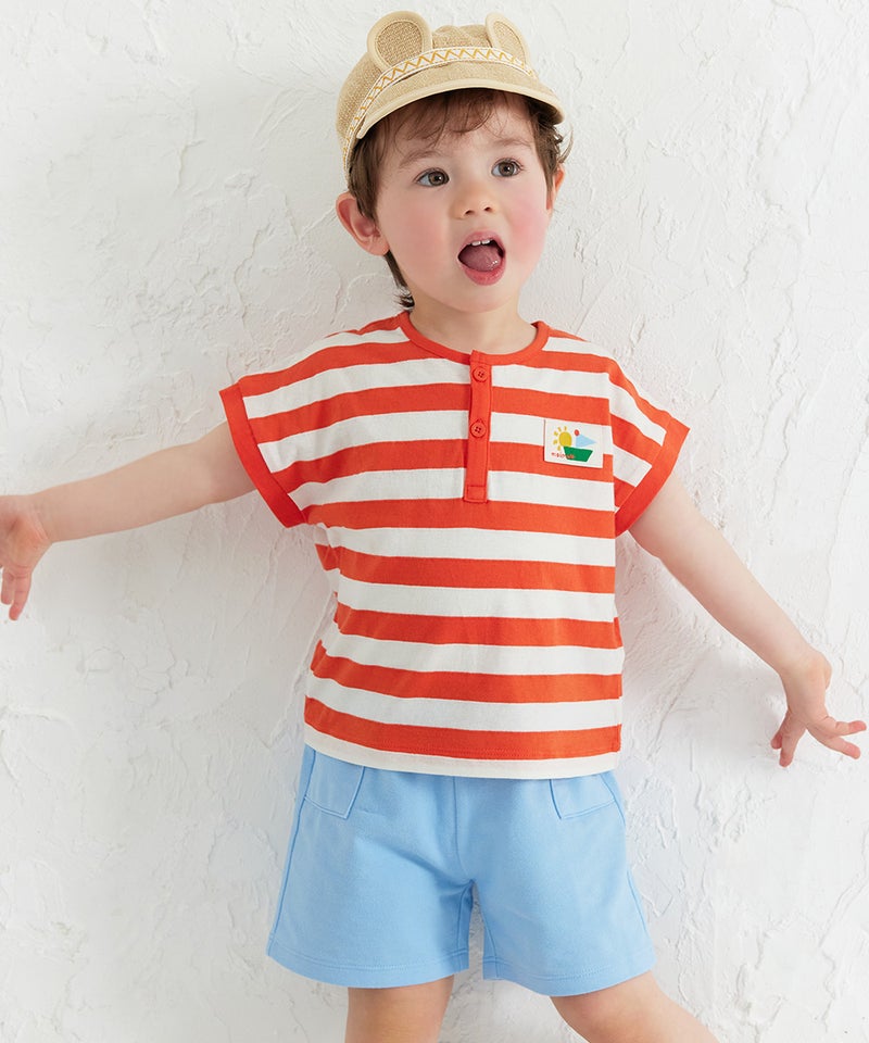 モデル身長：90cm　着用サイズ：100