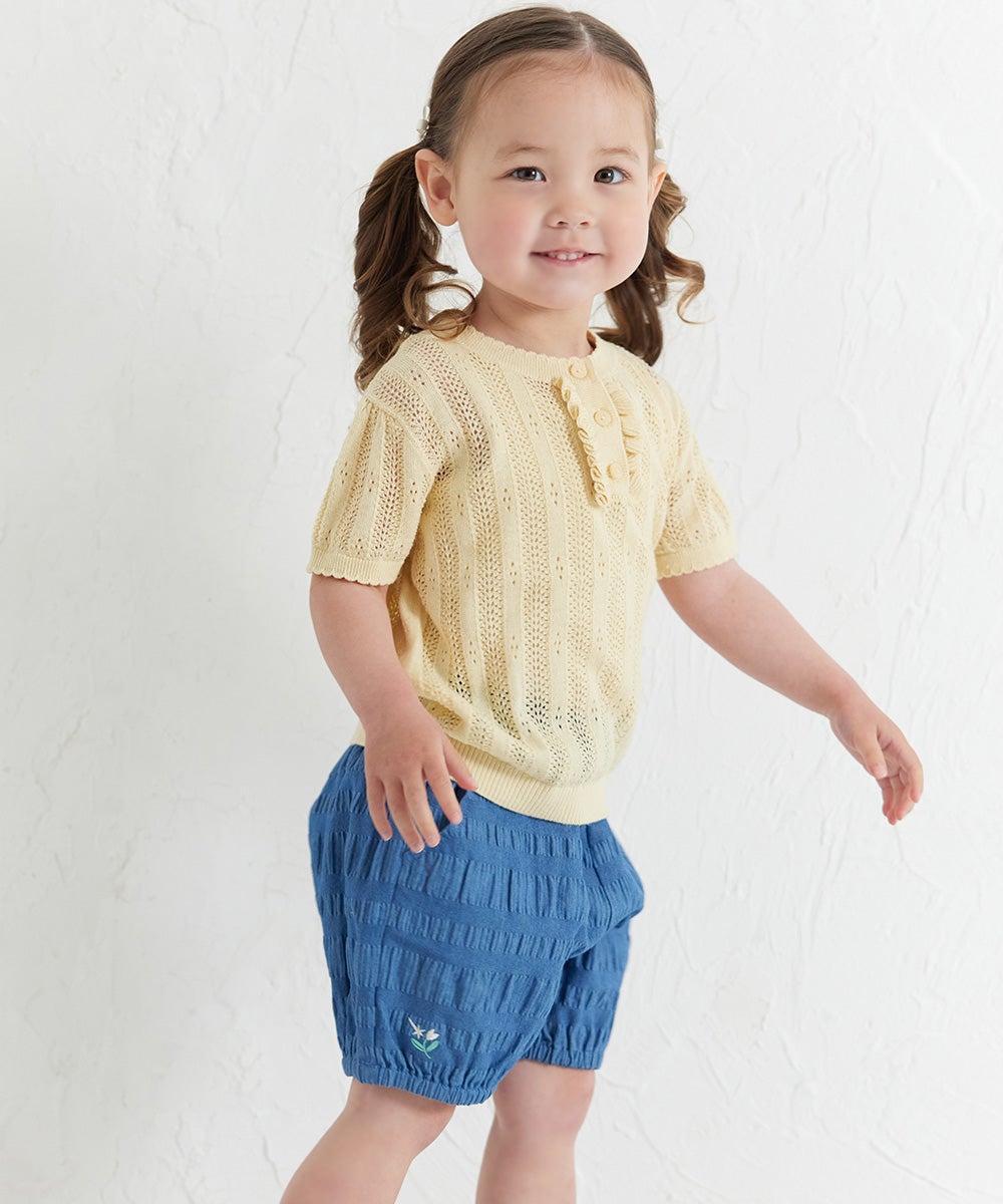 モデル身長：91cm　着用サイズ：100