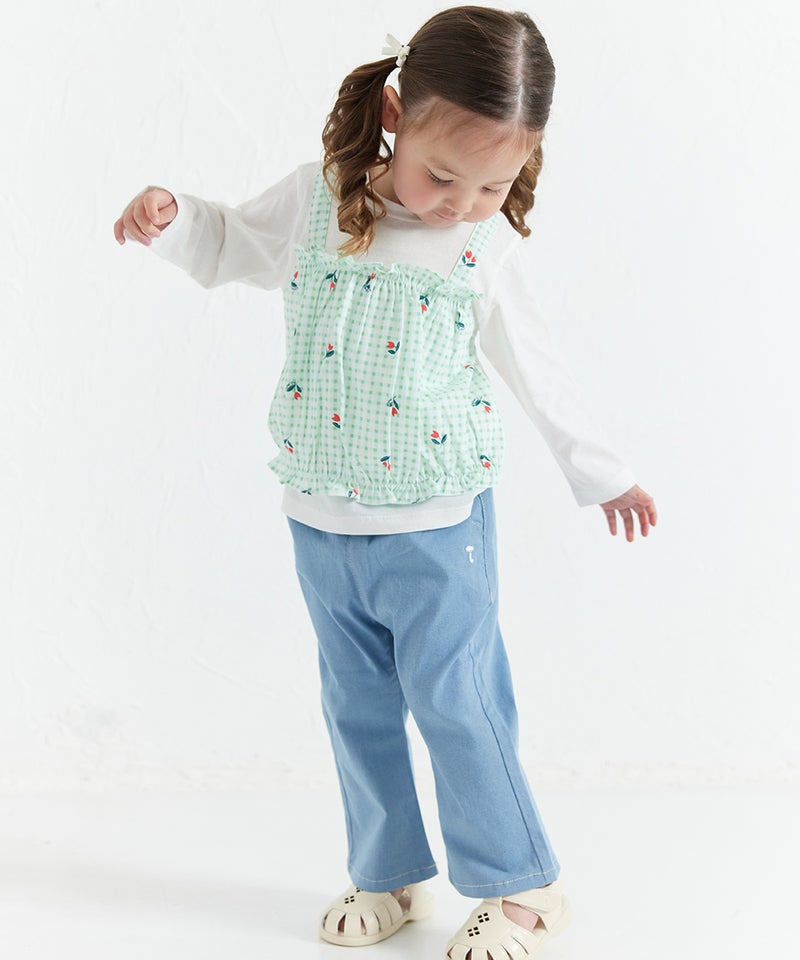 モデル身長：91cm　着用サイズ：100