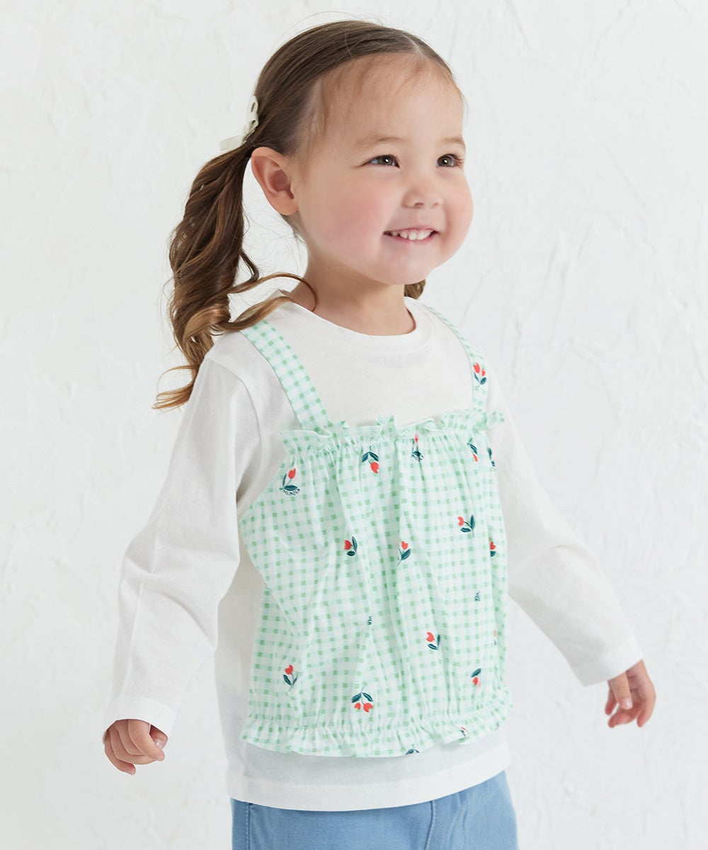 モデル身長：91cm　着用サイズ：100