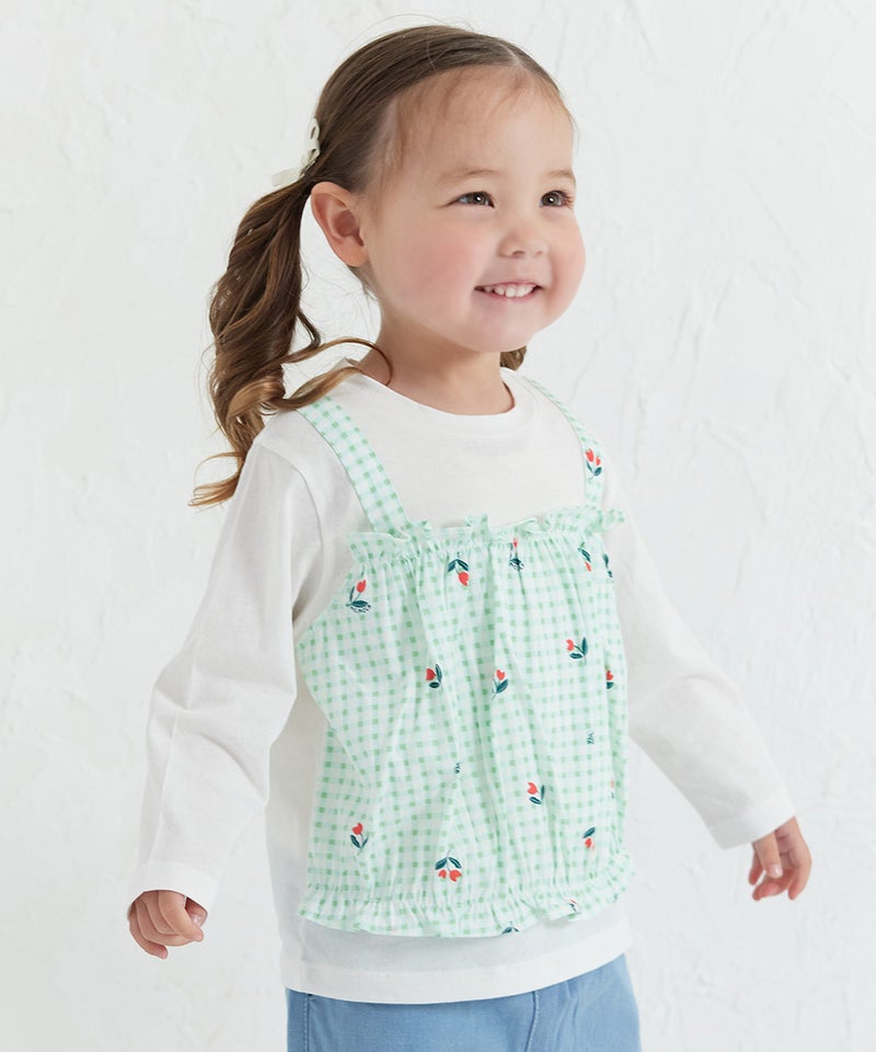 モデル身長：91cm　着用サイズ：100