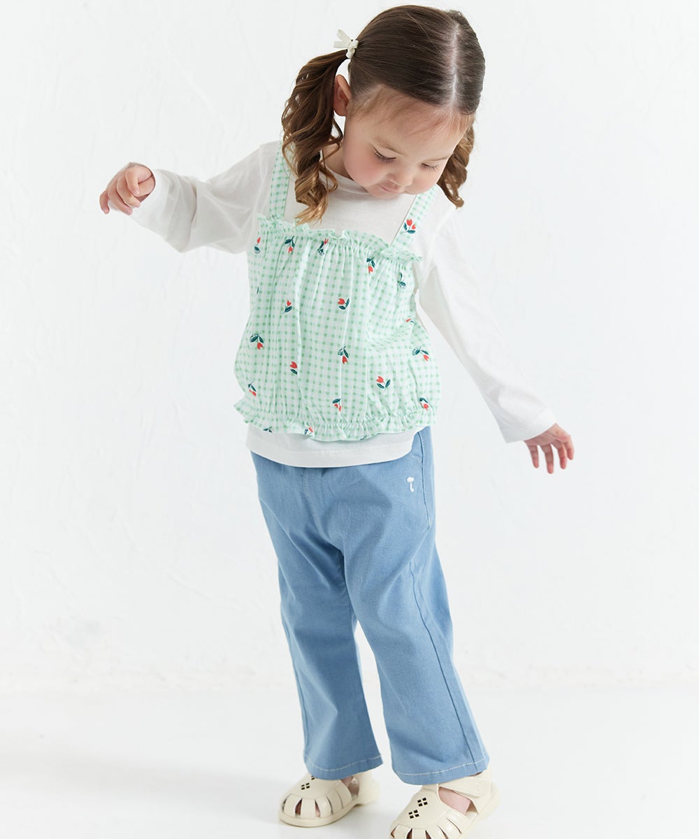 モデル身長：91cm　着用サイズ：100