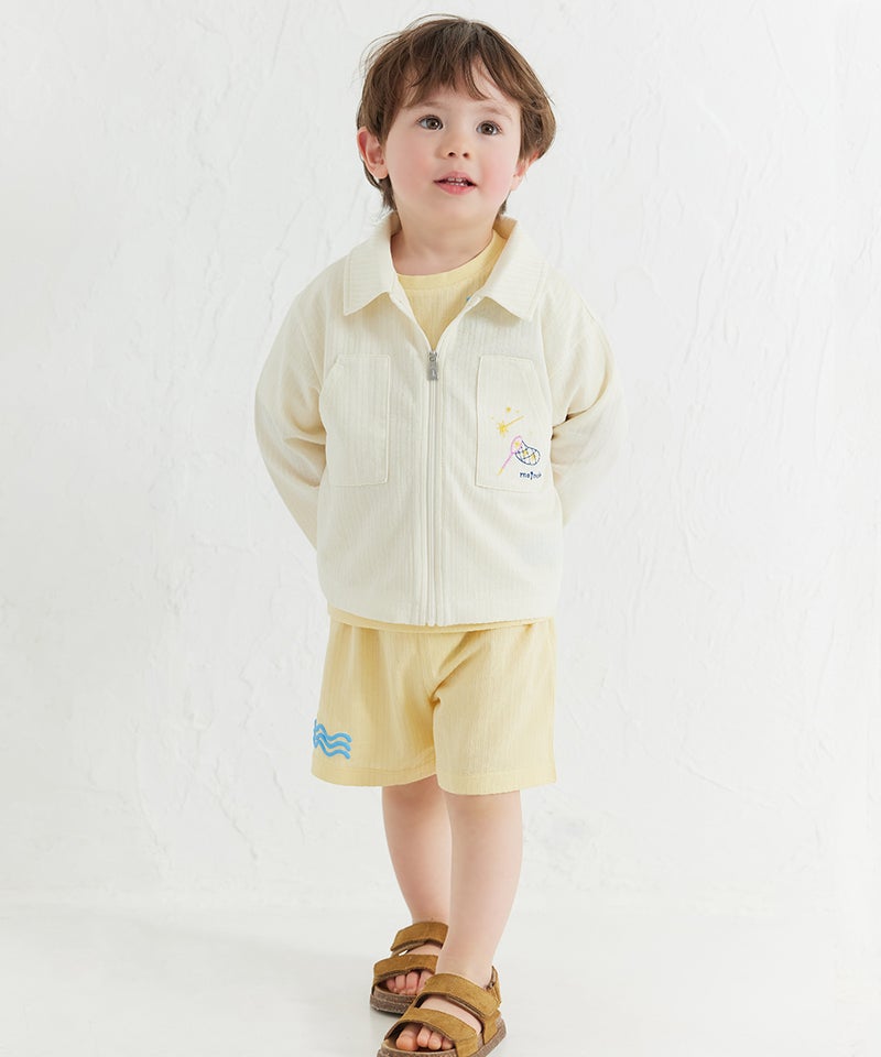 モデル身長：90cm　着用サイズ：100