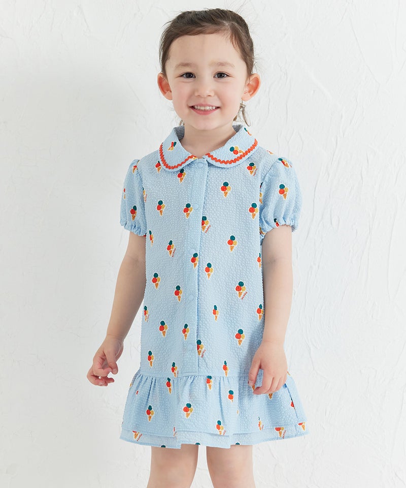 モデル身長：95.5cm　着用サイズ：100