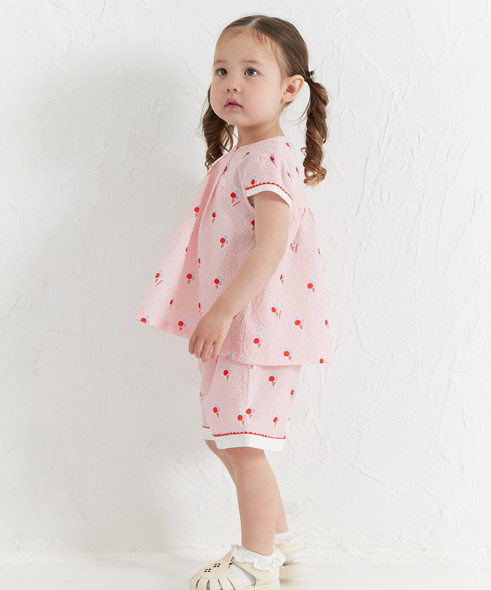 モデル身長：91cm　着用サイズ：100