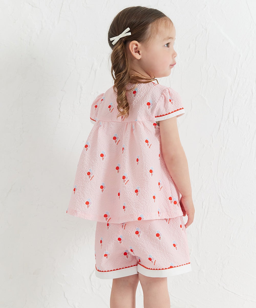 モデル身長：91cm　着用サイズ：100