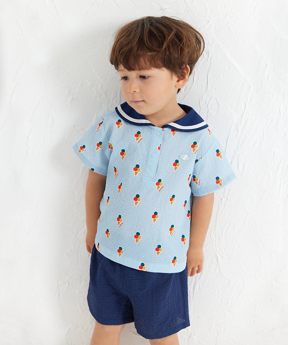 モデル身長：95cm　着用サイズ：100