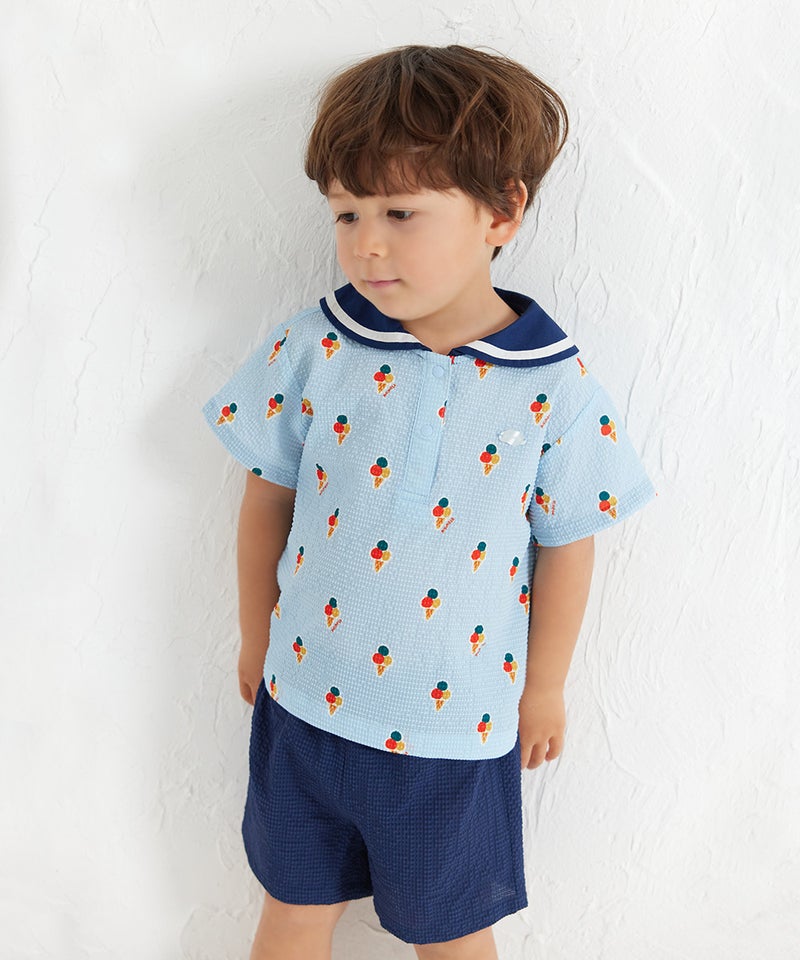 モデル身長：95cm　着用サイズ：100