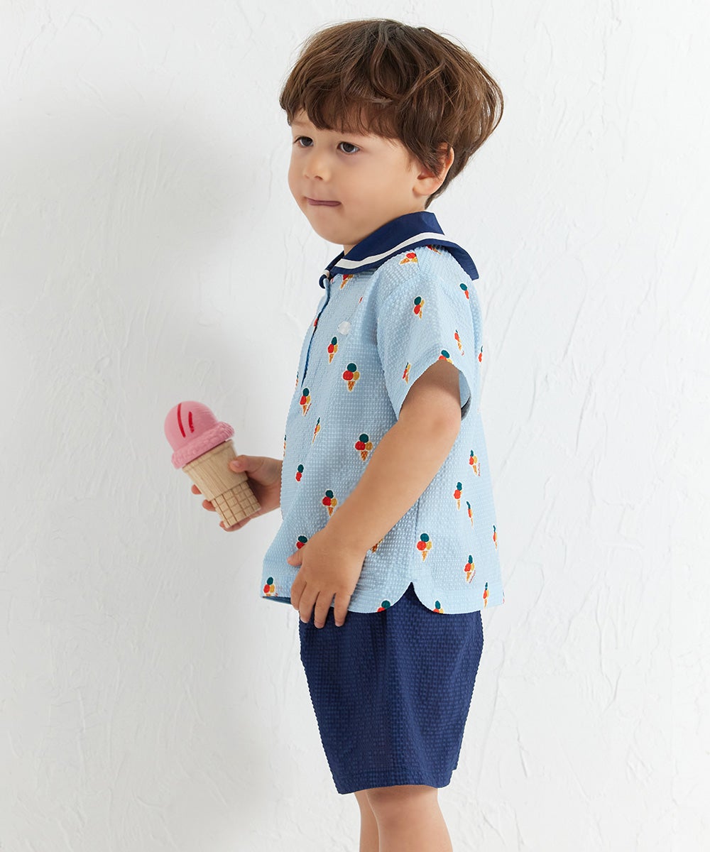 モデル身長：95cm　着用サイズ：100