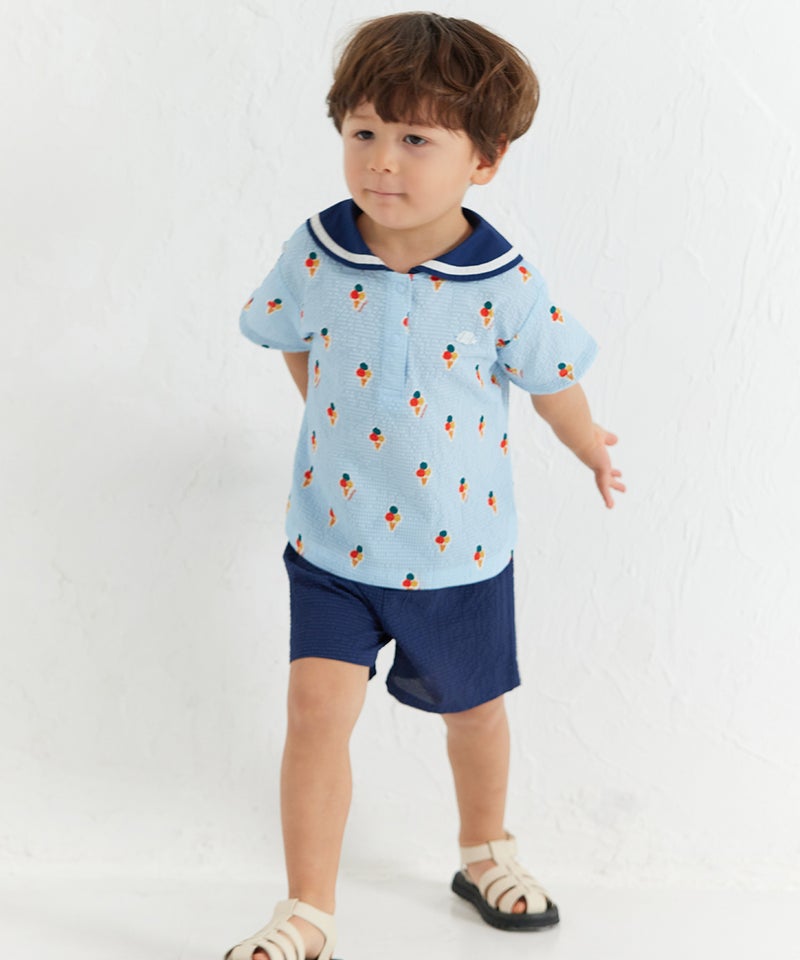 モデル身長：95cm　着用サイズ：100