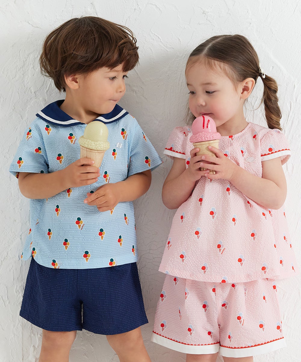 moimolin セットアップとブラウン帽子のセット80〜90cm セットアップ | おしゃれな子供服 moimoln（モイモルン） 公式Online Store
