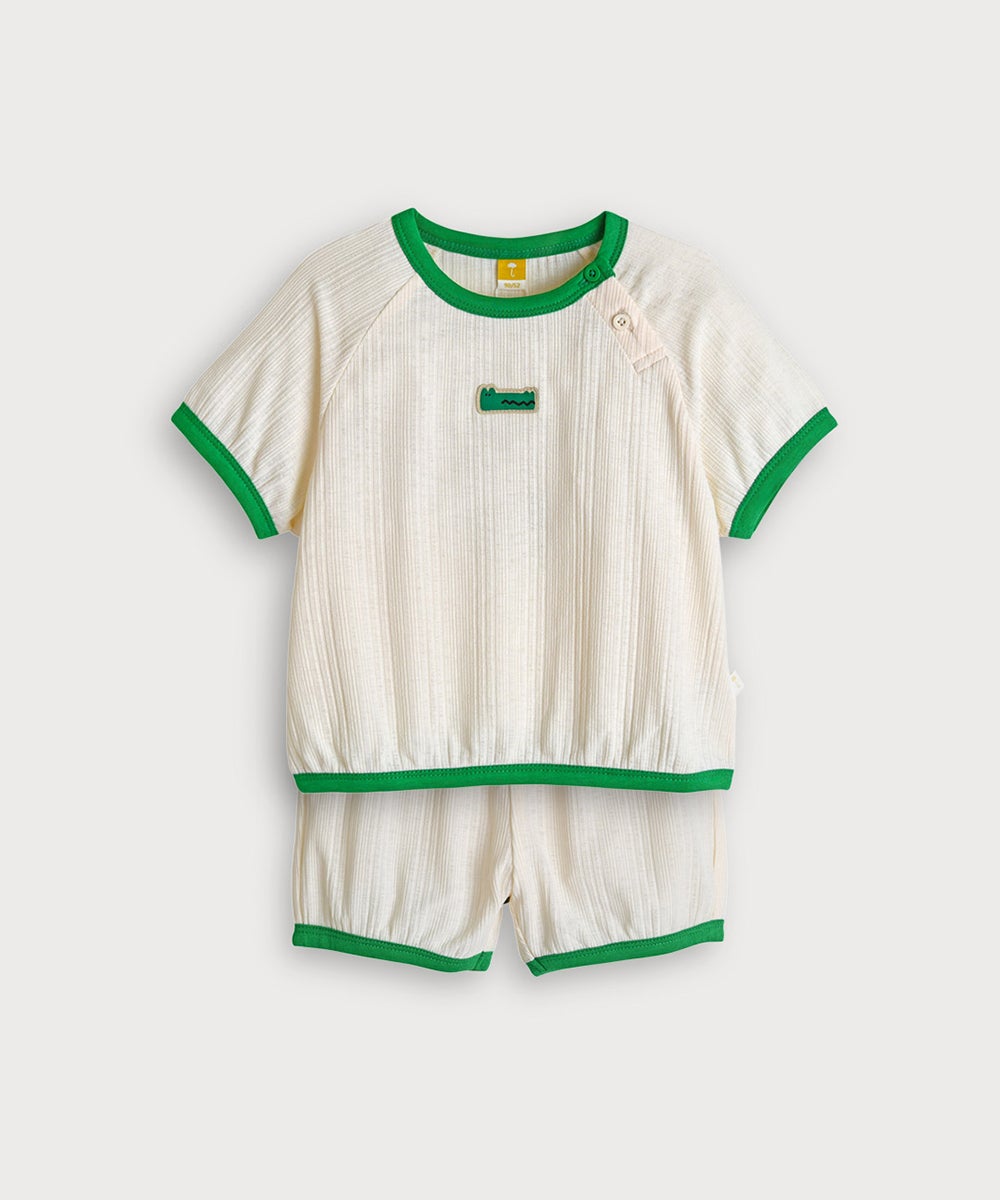 SOFT&】【セットアップ】サマー半袖トップス＆ショートパンツ