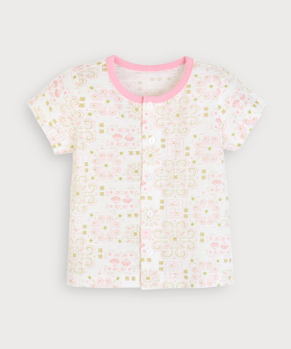 80サイズ：ボタン前全開き