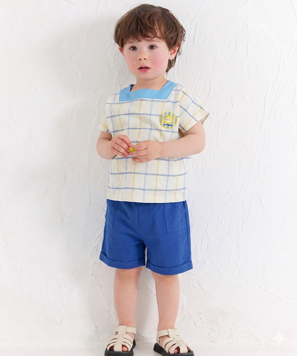 モデル身長：90cm　着用サイズ：100