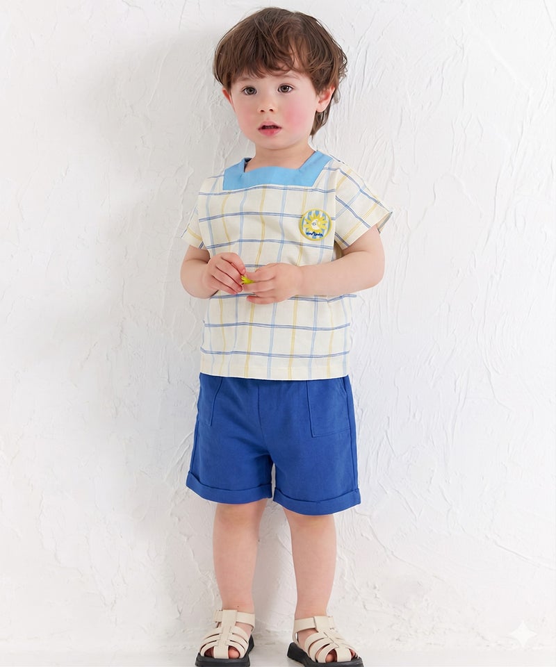 モデル身長：90cm　着用サイズ：100