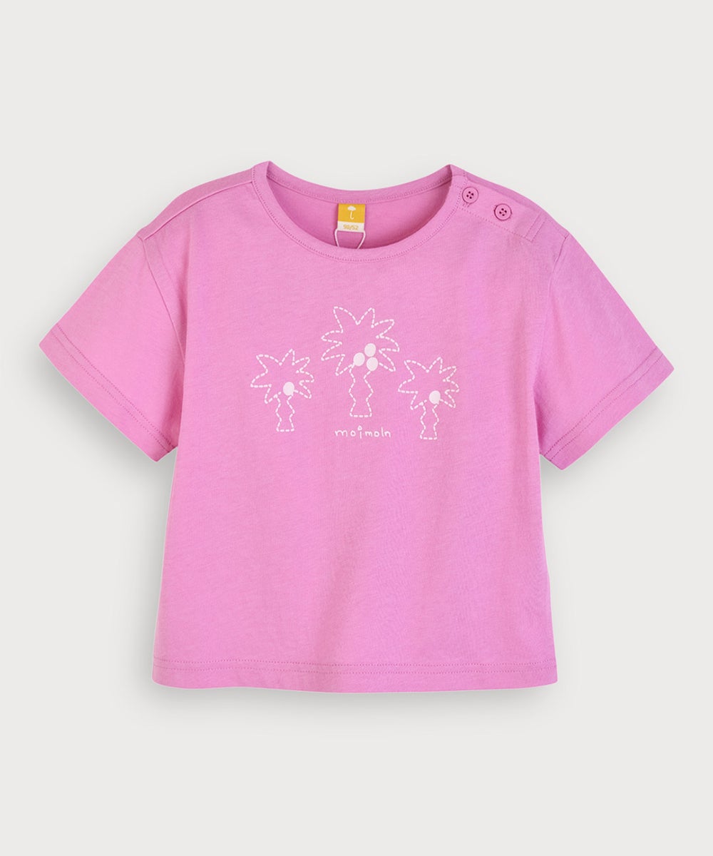 SOFT&】シンプルステッチ半袖Tシャツ | おしゃれな子供服 moimoln