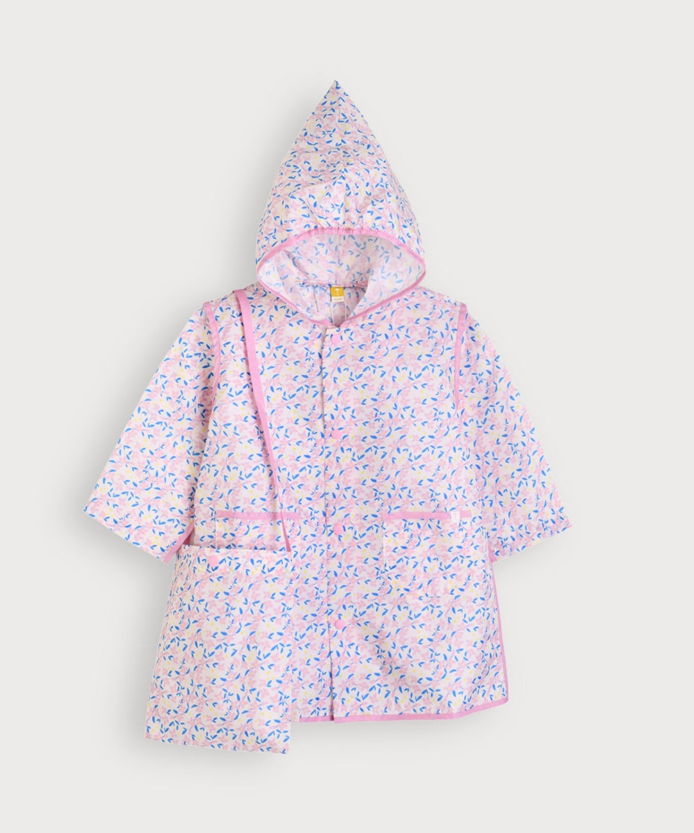 フラワーノルディックナイトレインコート | おしゃれな子供服 moimoln