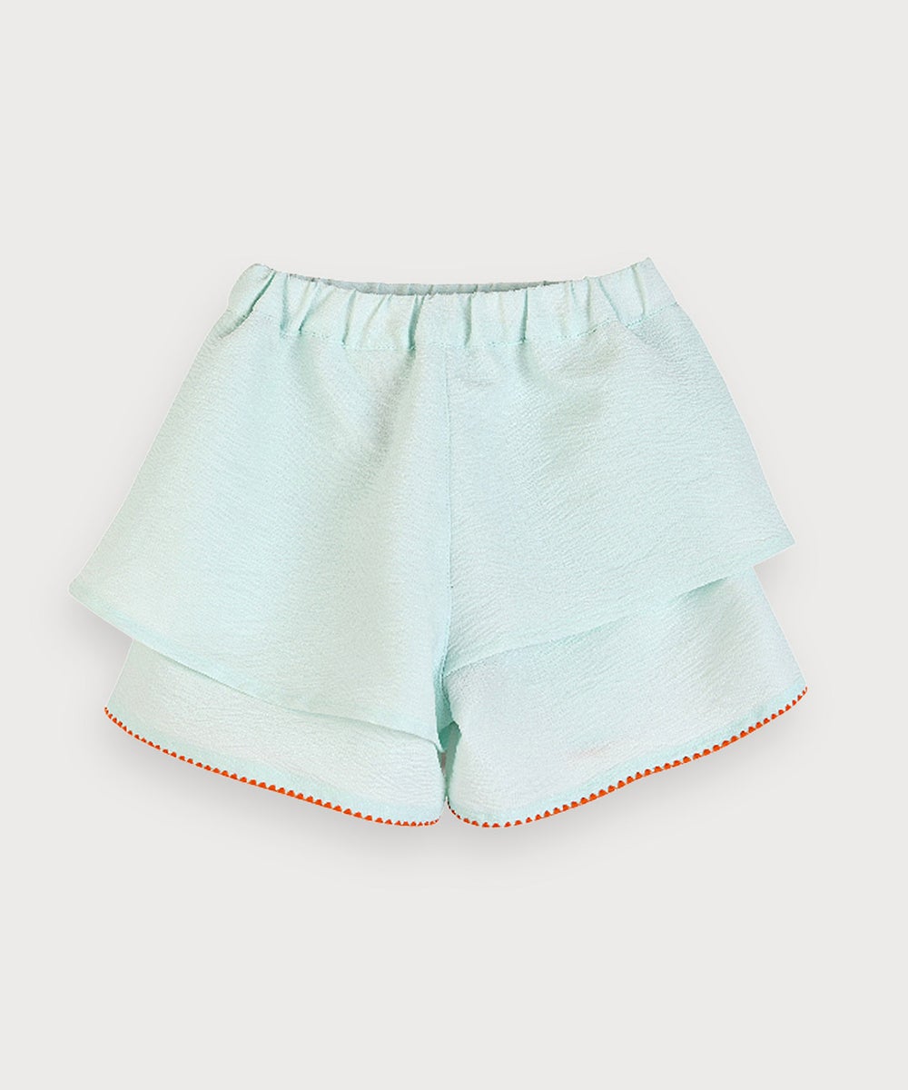 ベビーブロッサムフレアショートパンツ | おしゃれな子供服 moimoln