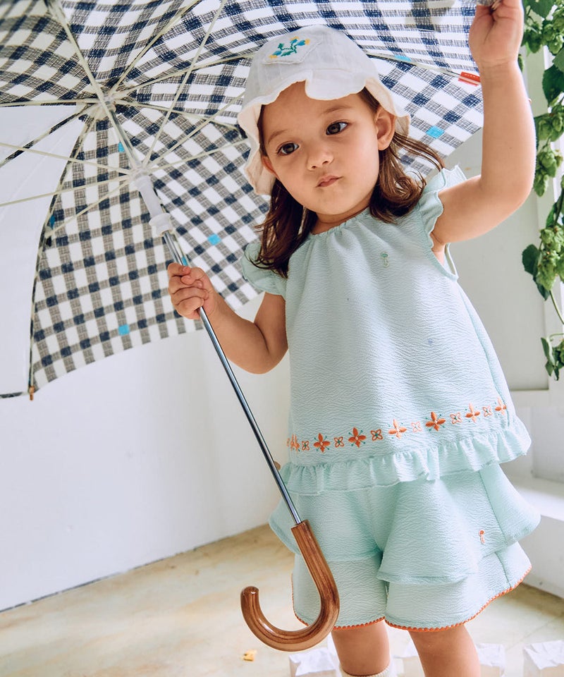 モデル身長：83cm　着用サイズ：90