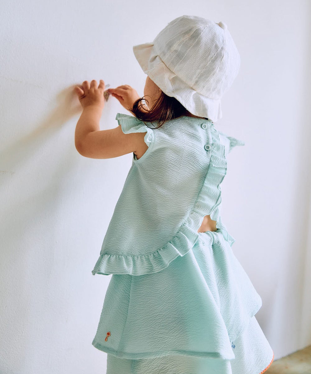 モデル身長：83cm　着用サイズ：90