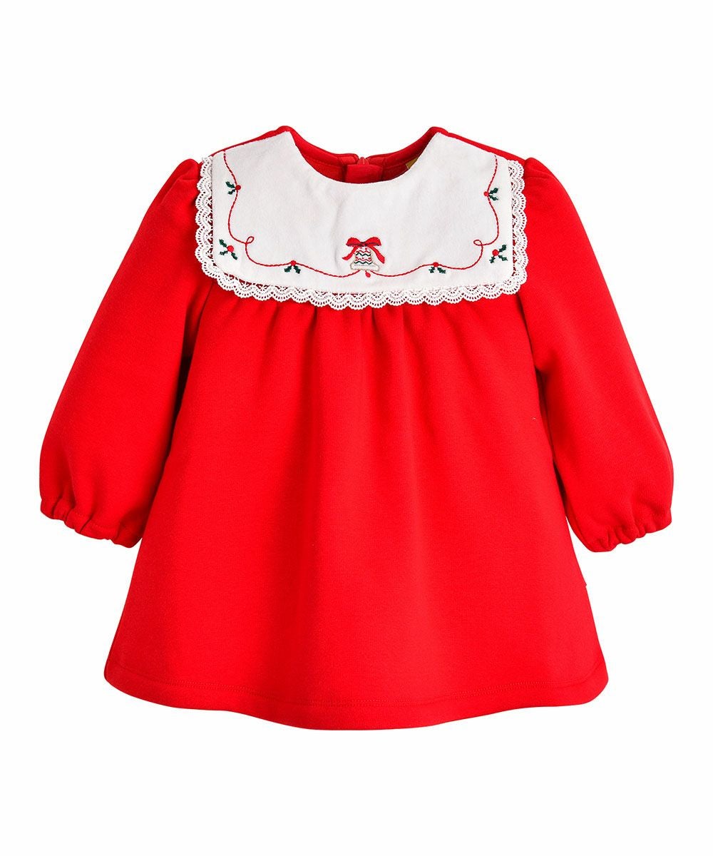 X'mas】ビッグカラー起毛ワンピース【Christmas】 | おしゃれな子供服