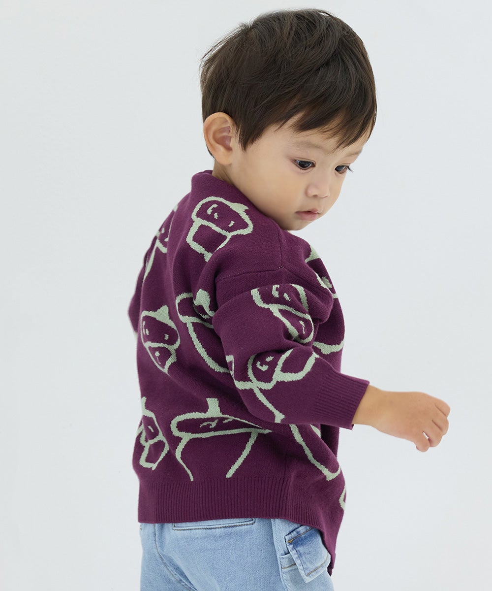 モデル身長：88cm　着用サイズ：100